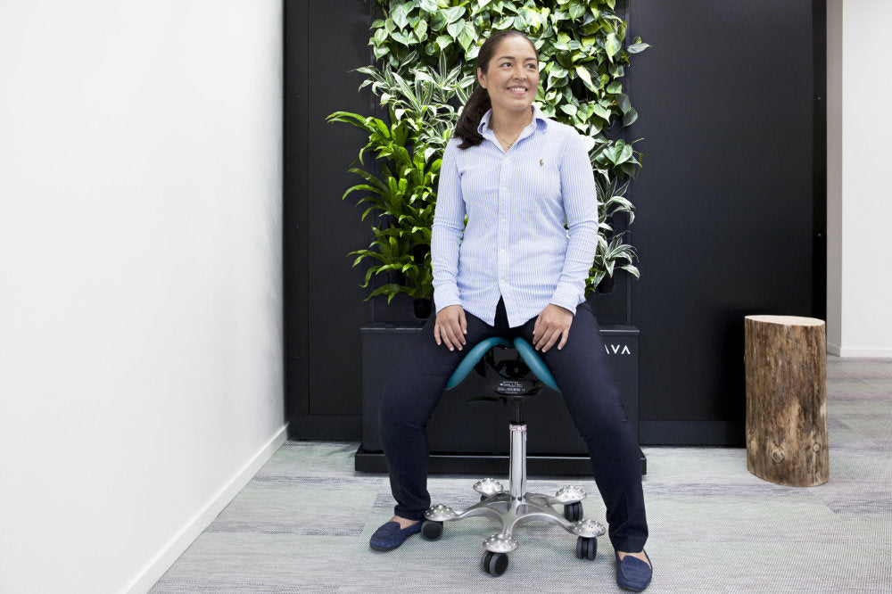 Are saddle chairs good for your back best sale