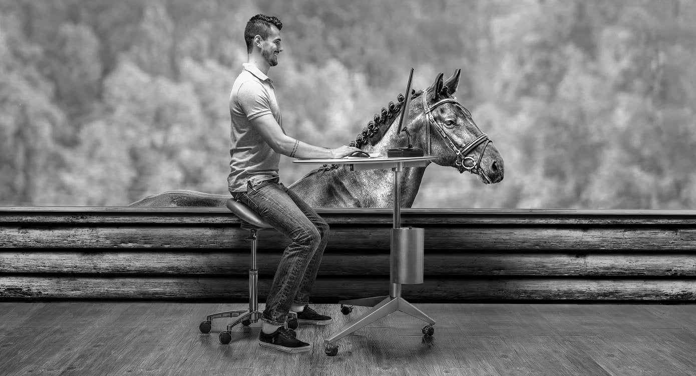 Salli is great for horse riders as it has that same familiar perfect sitting posture