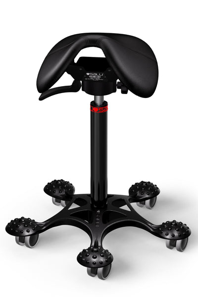 Salli Solo Swing ergonomic Saddle chair black
