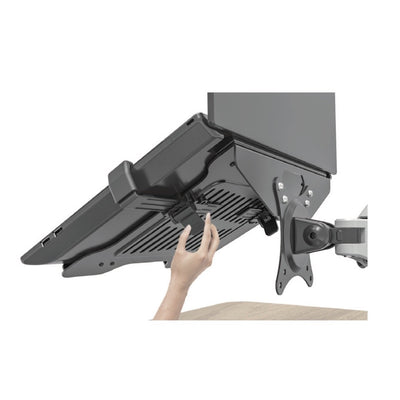 gku™ Solid Steel Lockable laptop Pad Holder