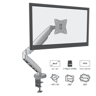 gku™ PRO-Riser© Monitor Desk Mount Stand