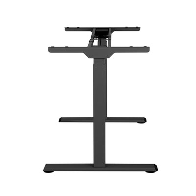 Artiss Standing Desk Sit Stand Motorised Adjustable Frame Only Black Dual Motor