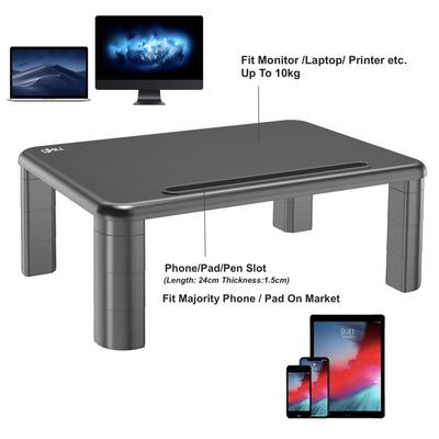 gku™ Height Adjustable Monitor Laptop Stand Riser