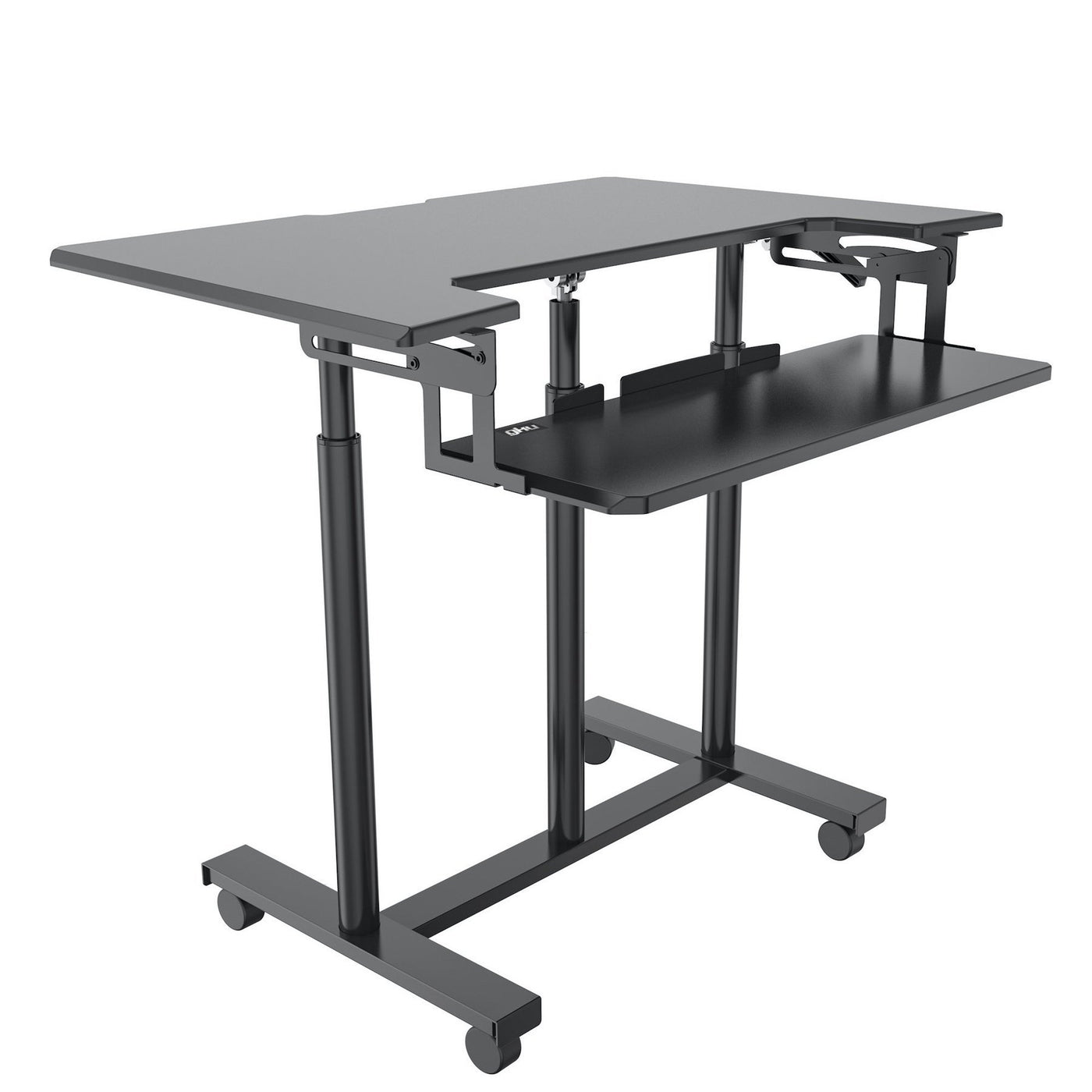 gku™ Mobile Height Adjustable Sit Stand Desk