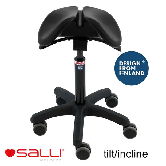 Salli Saddle Chair 高さ黒 肩こり　腰痛　楽天　¥44800 light-slim-tilt-224208_540x.